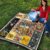 Cheers Drinking Beer Premium Quilt Blanket Hobby Home Decor Custom For Fans 7