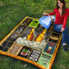 Cheers Drinking Beer Premium Quilt Blanket Hobby Home Decor Custom For Fans 9