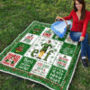 Christmas Elf Quilt Blanket Funny Xmas Gift Idea 9