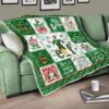 Christmas Elf Quilt Blanket Funny Xmas Gift Idea 17