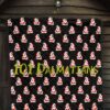 Christmas Premium Quilt | 101 Dalmatians Dog Wearing Xmas Clothes Patterns Quilt Blanket 7