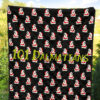 Christmas Premium Quilt | 101 Dalmatians Dog Wearing Xmas Clothes Patterns Quilt Blanket 5