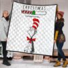 Christmas Premium Quilt | Dr. Seuss Cat Christmas Loading Quilt Blanket 1