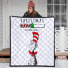 Christmas Premium Quilt | Dr. Seuss Cat Christmas Loading Quilt Blanket 3