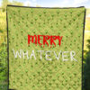 Christmas Premium Quilt | Funny Xmas Merry Whatever Little Grinch Patterns Quilt Blanket 5