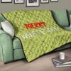 Christmas Premium Quilt | Funny Xmas Merry Whatever Little Grinch Patterns Quilt Blanket 17