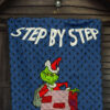 Christmas Premium Quilt | Step By Step Grinch Stealing Xmas Quilt Blanket 7