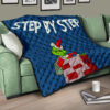 Christmas Premium Quilt | Step By Step Grinch Stealing Xmas Quilt Blanket 17