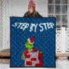 Christmas Premium Quilt | Step By Step Grinch Stealing Xmas Quilt Blanket 3