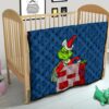 Christmas Premium Quilt | Step By Step Grinch Stealing Xmas Quilt Blanket 21