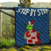 Christmas Premium Quilt | Step By Step Grinch Stealing Xmas Quilt Blanket 13