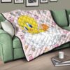 Christmas Premium Quilt | Tweety On The Cloud Sweet Xmas Patterns Quilt Blanket 17