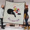 Christmas Premium Quilt | Tweety Sitting On Sylvester Star Patterns Quilt Blanket 1