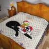 Christmas Premium Quilt | Tweety Sitting On Sylvester Star Patterns Quilt Blanket 19