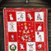 Christmas Unicorn Quilt Blanket Xmas Gift For Unicorn Lover 7