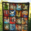 Classic Guitar Quilt Blanket Gift For Guitar Lover 5