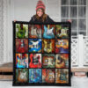 Classic Guitar Quilt Blanket Gift For Guitar Lover 3