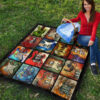 Classic Guitar Quilt Blanket Gift For Guitar Lover 9