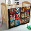 Classic Guitar Quilt Blanket Gift For Guitar Lover 21