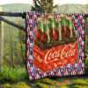 Coke Cola Retro Aesthetic Patterns Premium Quilt Blanket 13