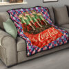 Coke Cola Retro Aesthetic Patterns Premium Quilt Blanket 15