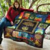 Colorful Graphic Tree of Life Quilt Blanket For Earth Lover 7