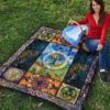 Colorful Tree Of Life Quilt Blanket For Earth Lover 5