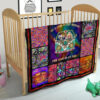 Cool Win In My Hair Hippie Van Quilt Blanket Funny Gift Idea 21