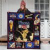 Coors Banquet Quilt Blanket All I Need Is Beer Gift Idea 3