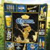 Corona Extra Quilt Blanket All I Need Beer Lover Gift 5