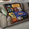 Cute Harry Potter Quilt Blanket Chibi Style Harry Potter Blanket Bedding 15