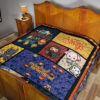 Cute Harry Potter Quilt Blanket Chibi Style Harry Potter Blanket Bedding 19