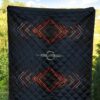 Cypher Magic Square Patterns Premium Quilt Blanket 5