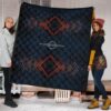 Cypher Magic Square Patterns Premium Quilt Blanket 1