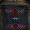 Cypher Magic Square Patterns Premium Quilt Blanket 7