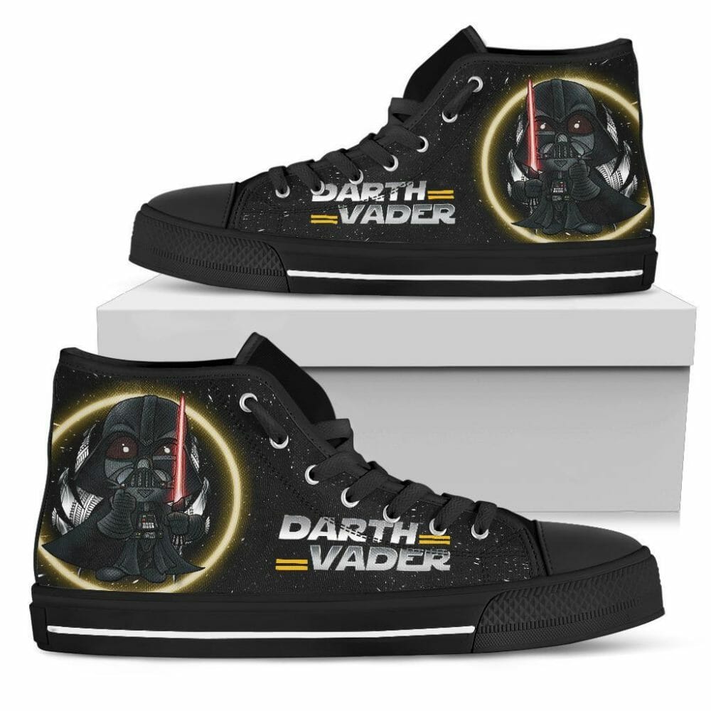 Darth Vader Sneakers High Top Shoes