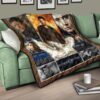 Dean Winchester Supernatural Premium Quilt Blanket Movie Home Decor Custom For Fans 17