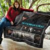 Dean Winchester Supernatural Premium Quilt Blanket Movie Home Decor Custom For Fans 11