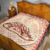 Delta Sigma Theta Premium Quilt Blanket Sorority Home Decor Custom For Fans 19