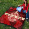 Delta Sigma Theta Premium Quilt Blanket Sorority Home Decor Custom For Fans 9