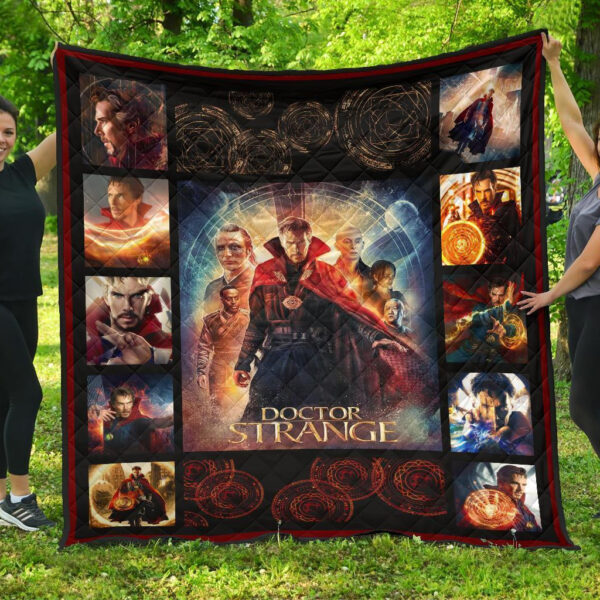 Doctor Strange Quilt Blanket Super Heroes Fan Gift Idea