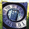 Doctor Who Tardis Quilt Blanket Funny Gift Idea For Fan 5