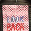 Don't Look Back Red Heart Patterns Premium Quilt Blanket 7