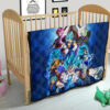 Dragon Ball Anime DB Goku Vs Villains Blue Sky Theme Premium Quilt Blanket 21