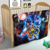 Dragon Ball Anime DB Main Characters Super Saiyan In Universe Premium Quilt Blanket 21