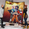 Dragon Ball Anime DB Super Saiyan Beerus Jiren Desert Premium Quilt Blanke 1