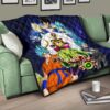 Dragon Ball Anime DB Super Saiyan Characters Broly Goku Premium Quilt Blanke 17