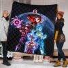 Dragon Ball Anime Premium Quilt - DB Goku Vegeta Vs Jiren Destruction Toppo Quilt Blanket 1