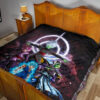 Dragon Ball Anime Premium Quilt - DB Goku Vs Villains Black Goku Fusao Zamasu Quilt Blanket 17