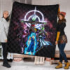 Dragon Ball Anime Premium Quilt - DB Goku Vs Villains Black Goku Fusao Zamasu Quilt Blanket 1